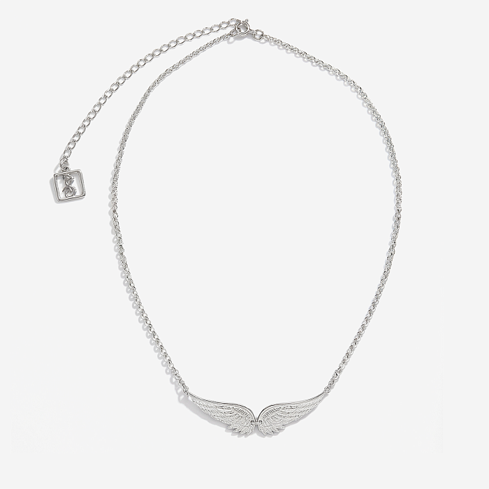 09-00-0008 Колье Ангел (Ag 925)